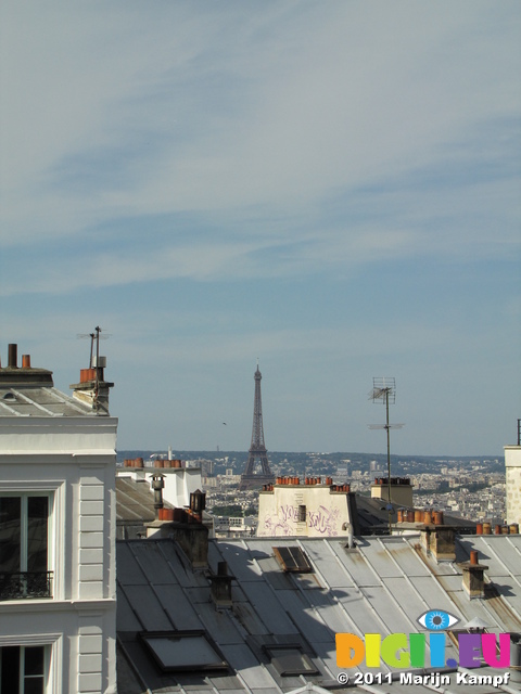 SX18724 Eiffel tower from (near) Basilique du Sacre Coeur de Montmartre